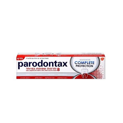 משחת שיניים Parodontax Whitening Complete Protection Toothpaste למכירה 