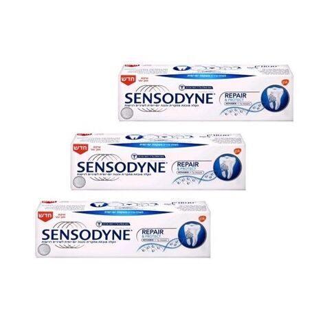 משחת שיניים משחת שיניים לשיקום והגנה 75 מ"ל Sensodyne למכירה , 2 image