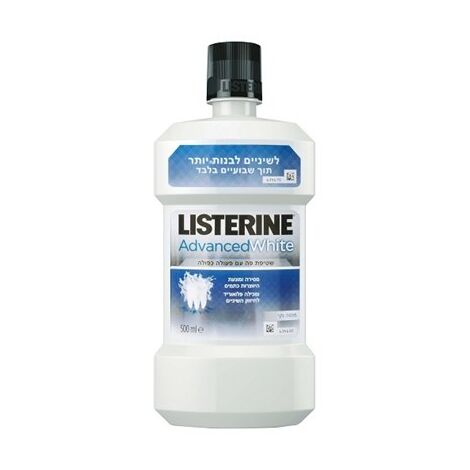 מי פה Listerine Advanced White Multi-action Mouthwash Clean Mint 1000ml למכירה , 3 image