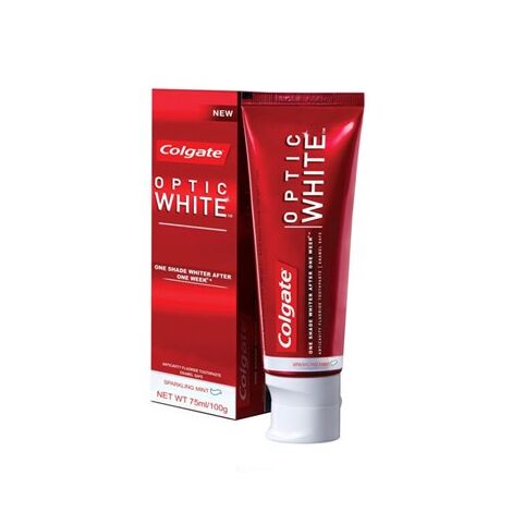 משחת שיניים Colgate Optic White 75ml למכירה 