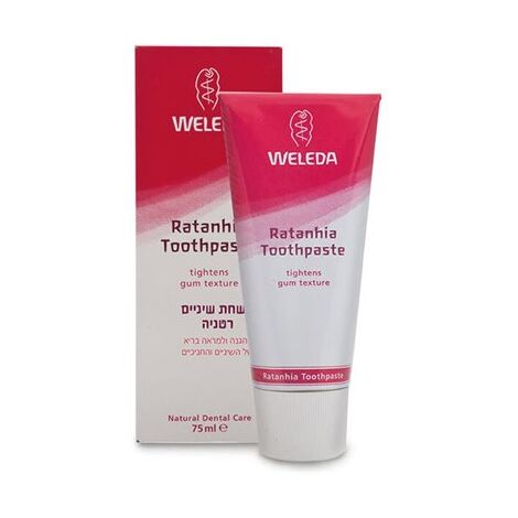 משחת שיניים Weleda Ratanhia Toothpaste 75ml למכירה 