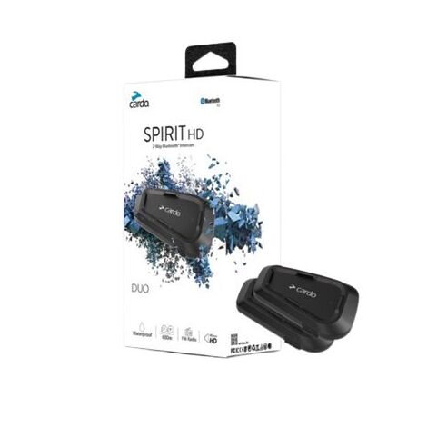דיבורית לאופנוע Cardo Spirit HD Duo למכירה 