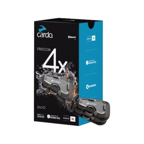 דיבורית לאופנוע Cardo Freecom 4X Duo למכירה , 2 image