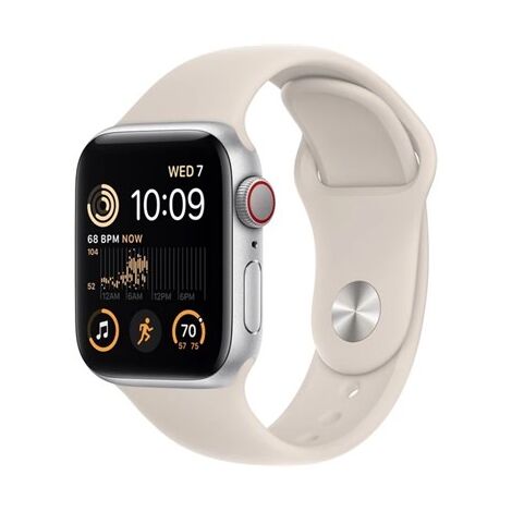 שעון חכם Apple Watch SE 2nd Gen 44mm Aluminum Case Sport Band GPS + Cellular אפל למכירה , 2 image