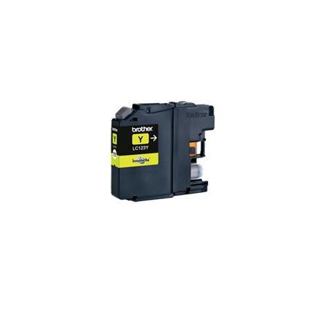 ראש דיו  צהוב Brother LC123Y למכירה , 2 image