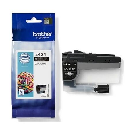 ראש דיו Brother LC424BK למכירה , 2 image