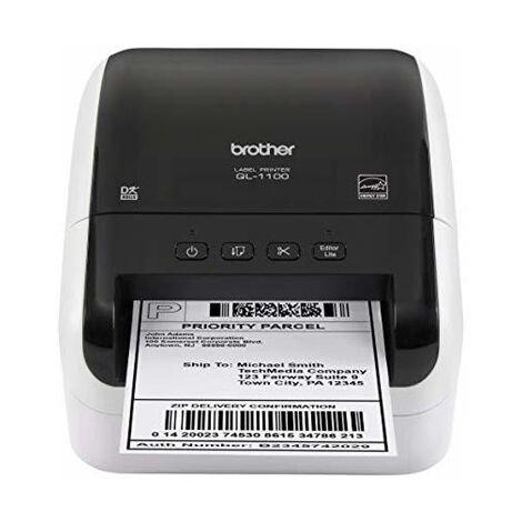 מדפסת  תרמית  להדפסת מדבקות ותוויות Brother QL1100 למכירה , 3 image