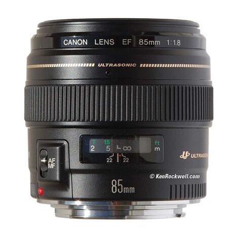 עדשה Canon EF 85mm f/1.8 USM קנון למכירה , 2 image