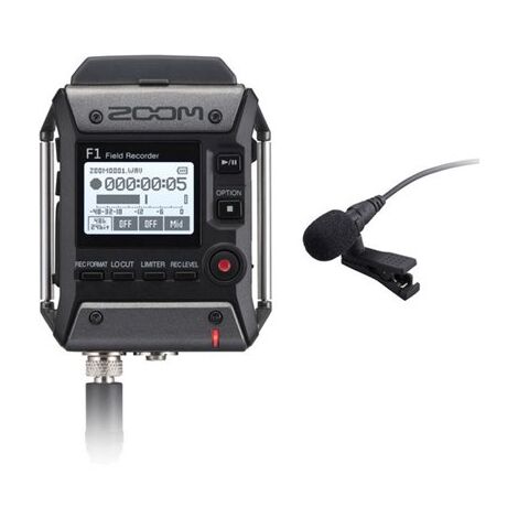 מכשיר הקלטה Zoom F1-LP F1 Field Recorder + Lavalier Mic למכירה , 2 image