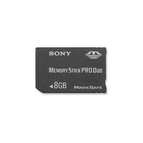 כרטיס זיכרון Sony Memory Stick Pro Duo 8GB 8GB Memory Stick Pro Duo סוני למכירה 