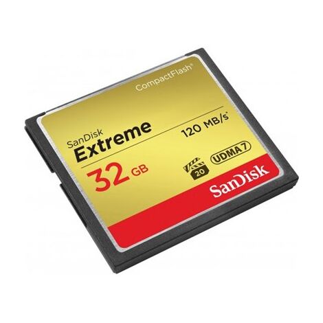 כרטיס זיכרון SanDisk Extreme SDCFXSB-032G 32GB Compact Flash סנדיסק למכירה 