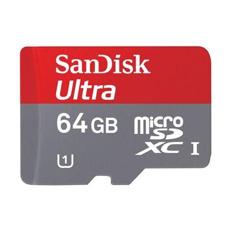 כרטיס זיכרון SanDisk Ultra SDSDQU-64G 64GB Micro SD סנדיסק למכירה , 2 image
