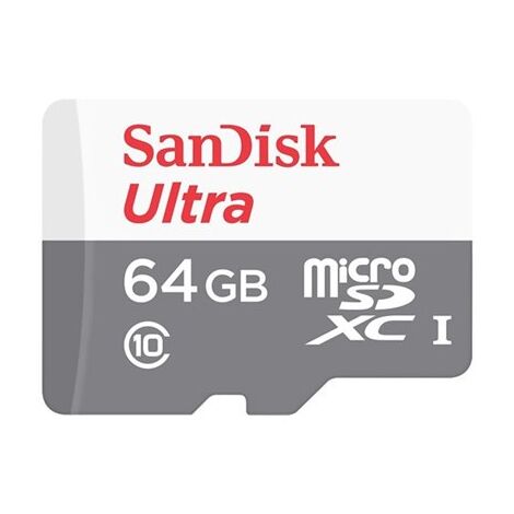 כרטיס זיכרון SanDisk Ultra SDSQUNB-064G 64GB Micro SD סנדיסק למכירה 