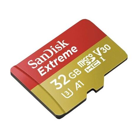 כרטיס זיכרון SanDisk Extreme SDSQXAF-032G 32GB Micro SD סנדיסק למכירה 