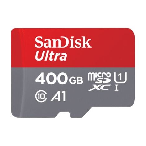 כרטיס זיכרון SanDisk Ultra SDSQUAR-400G Micro SD סנדיסק למכירה 