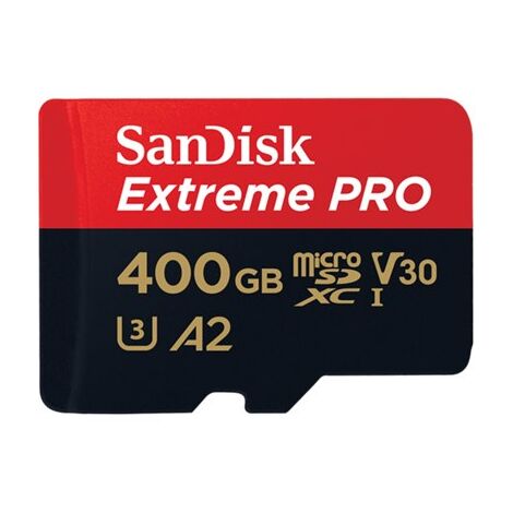 כרטיס זיכרון SanDisk Extreme Pro SDSQXCZ-400G Micro SD סנדיסק למכירה 