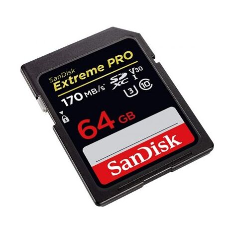 כרטיס זיכרון SanDisk Extreme Pro Extreme Pro SDXC 64GB SDSDXXY-064G 64GB SD UHS-I סנדיסק למכירה , 3 image