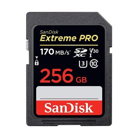 כרטיס זיכרון SanDisk Extreme Pro SDSDXXY-256G 256GB SD סנדיסק למכירה , 2 image
