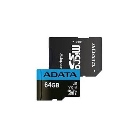 כרטיס זיכרון A-DATA AUSDX64GUICL10A1-RA1 64GB Micro SD UHS-I למכירה , 3 image