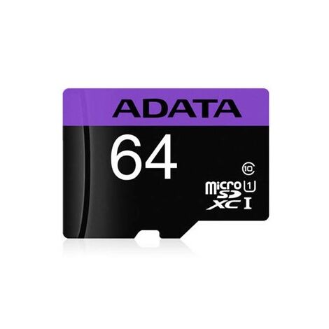 כרטיס זיכרון A-DATA AUSDX64GUICL10A1-RA1 64GB Micro SD UHS-I למכירה , 2 image
