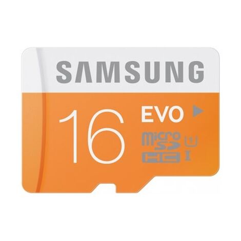 כרטיס זיכרון Samsung Evo MB-MP16DA/AM 16GB Micro SD UHS-I סמסונג למכירה 