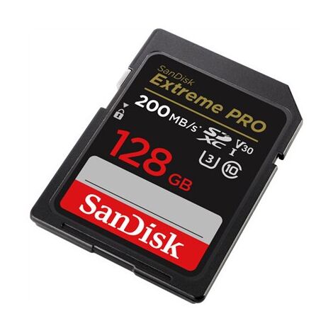 כרטיס זיכרון SanDisk Extreme Pro Extreme Pro 128GB SDXC SDSDXXD-128G-GN4IN 128GB SD UHS-I סנדיסק למכירה 
