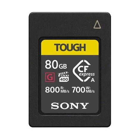 כרטיס זיכרון Sony CFexpress Tough Type A 80GB CEA-G80T סוני למכירה 