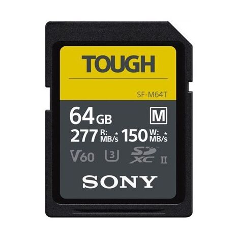 כרטיס זיכרון Sony Tough SFM64T/T1 64GB SD UHS-I סוני למכירה , 2 image