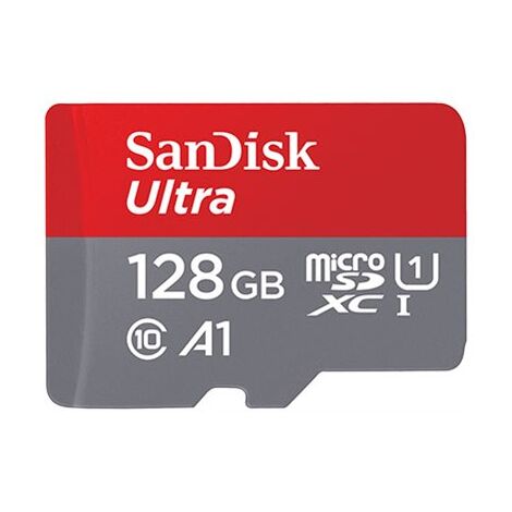 כרטיס זיכרון SanDisk Ultra Ultra 128GB Micro SD SDSQUAB-128G-GN6MN 128GB Micro SD סנדיסק למכירה 