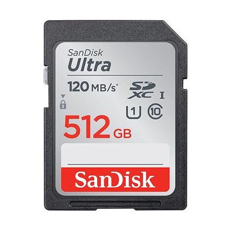 כרטיס זיכרון SanDisk Ultra Ultra SDXC SDSDUNC-512G-GN6IN 512GB SD סנדיסק למכירה , 2 image