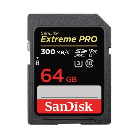 כרטיס זיכרון SanDisk Extreme Pro Extreme Pro 64GB SDXC SDSDXDK-064G-GN4IN 64GB SD סנדיסק למכירה 