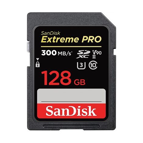 כרטיס זיכרון SanDisk Extreme Pro Extreme Pro 128GB SDXC SDSDXDK-128G-GN4IN 128GB SD סנדיסק למכירה 