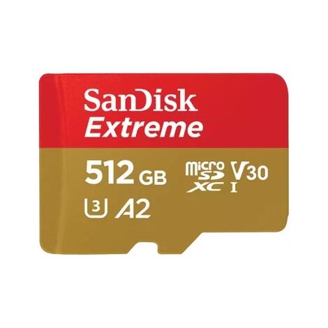 כרטיס זיכרון SanDisk Extreme Extreme 512GB Micro SD SDSQXAV-512G-GN6MN 512GB Micro SD סנדיסק למכירה , 3 image