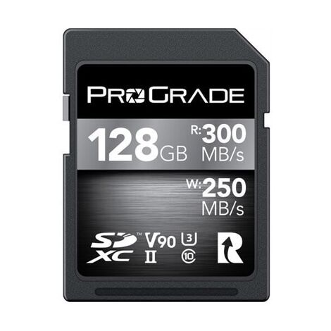 כרטיס זיכרון ProGrade SDXC UHS-II V90 Cobalt PGSD128GBCKNA 128GB SD UHS-I למכירה 