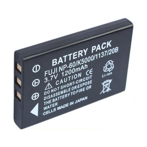 סוללה למצלמה Fuji NP-60 פוג'י למכירה 