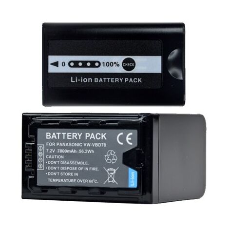 סוללה למצלמה Panasonic VW-VBD78 פנסוניק למכירה , 2 image