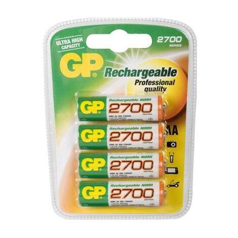 GP AA Rechargeable 2700mAh 4pck למכירה , 2 image