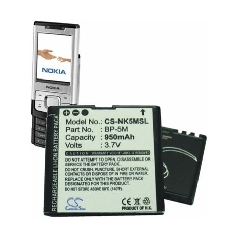 Nokia BP-5M 6500 מקורית נוקיה למכירה , 2 image