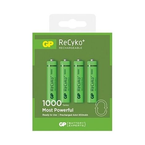 GP AAA ReCyko 1000mAh 4pck למכירה , 3 image