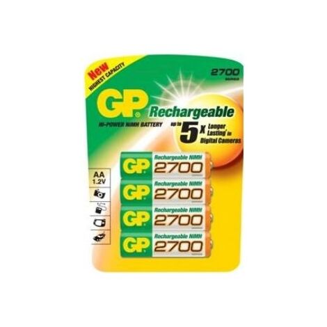 GP AA Rechargeable 2700mAh 4pck למכירה , 4 image