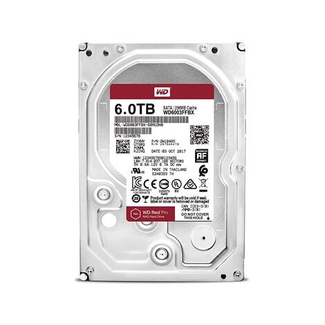 כונן קשיח  פנימי Western Digital Red Pro Red Pro WD6003FFBX 6000GB למכירה , 3 image