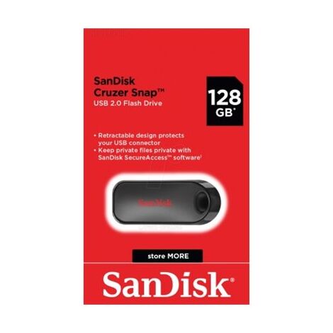 דיסק און קי SanDisk Cruzer Snap 128GB SDCZ62-128G-G35 סנדיסק למכירה , 4 image