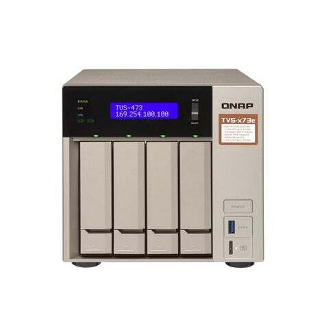 שרת NAS  QNAP TVS-473e-8G למכירה 