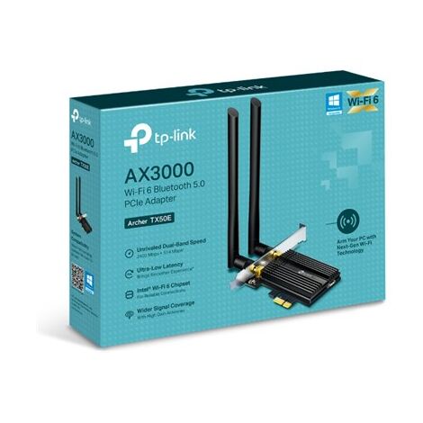 כרטיס רשת TP-Link Archer TX50E AX3000 למכירה , 3 image