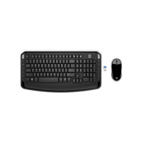 מקלדת ועכבר HP Wireless Keyboard and Mouse 300 3ML04AA למכירה , 2 image
