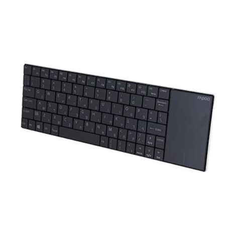 מקלדת עם משטח מגע RAPOO E2710B E.H למכירה , 2 image