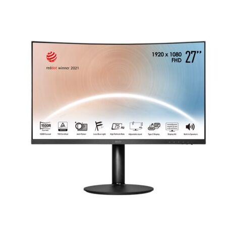 מסך מחשב MSI Modern MD271CP  27 אינטש Full HD למכירה , 3 image