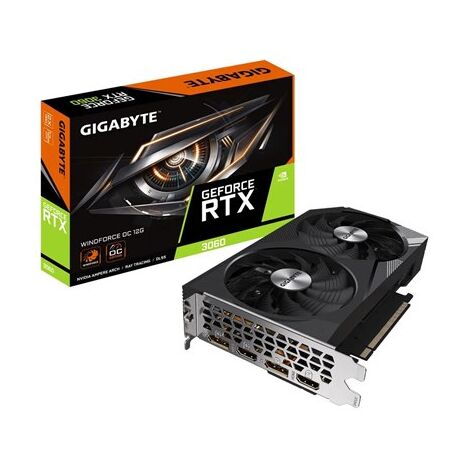 כרטיס מסך Gigabyte GeForce RTX3060 WindForce OC 12G GV-N3060WF2OC-12GD למכירה , 2 image