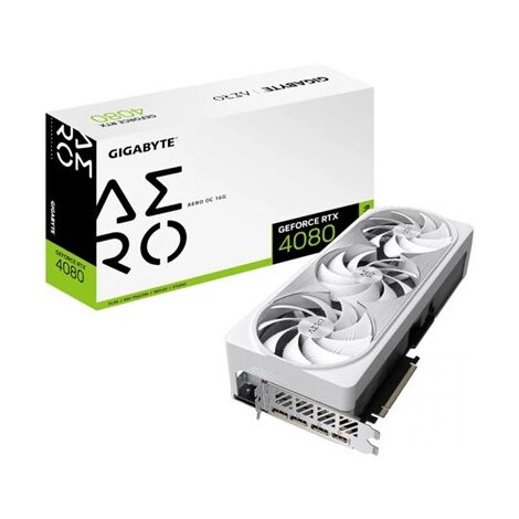 כרטיס מסך Gigabyte GeForce RTX 4080 16GB AERO OC GV-N4080AERO OC-16GD למכירה , 2 image