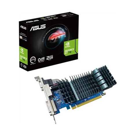כרטיס מסך Asus GeForce GT710-SL-2GD3-BRK-EVO 90YV0I70-M0NA00 4711081869696 אסוס למכירה , 3 image